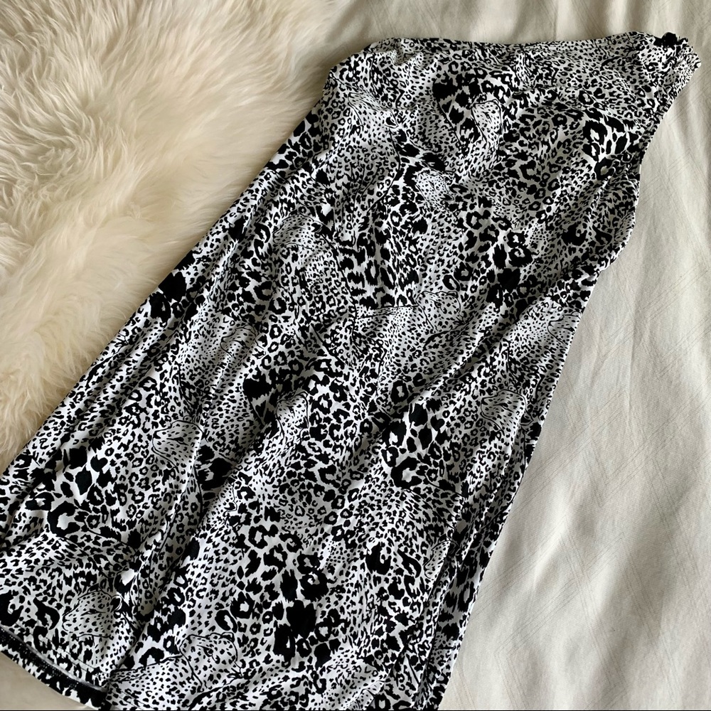 NWOT DKNY Swim Coverup Animal print Sz M - Picture 3 of 8